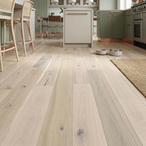 PARQUET PREFINITI - Rovere 1 Strip - Cappuccino - Verniciato Opaco Bianco -5